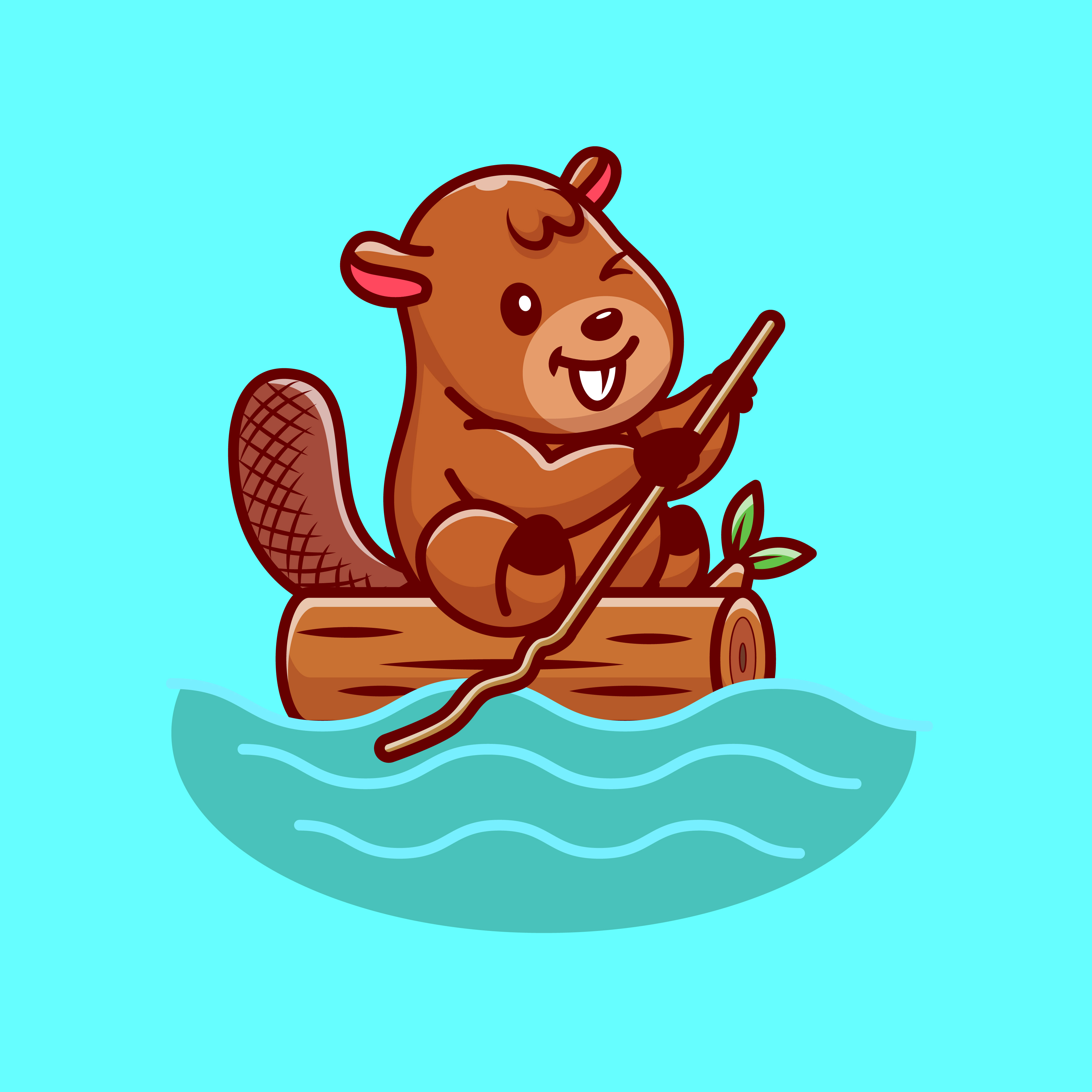 A beaver
